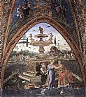 Bernardino Pinturicchio Canvas Paintings - Susanna and the Elders